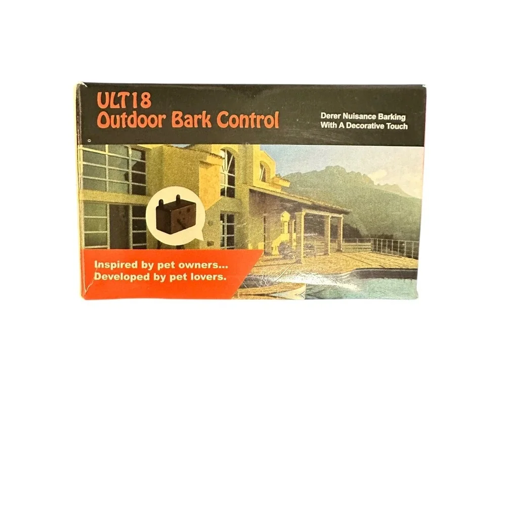 ULT18 Outdoor Bark Control Dog Training Device Decorative Touch Nuisance Barking